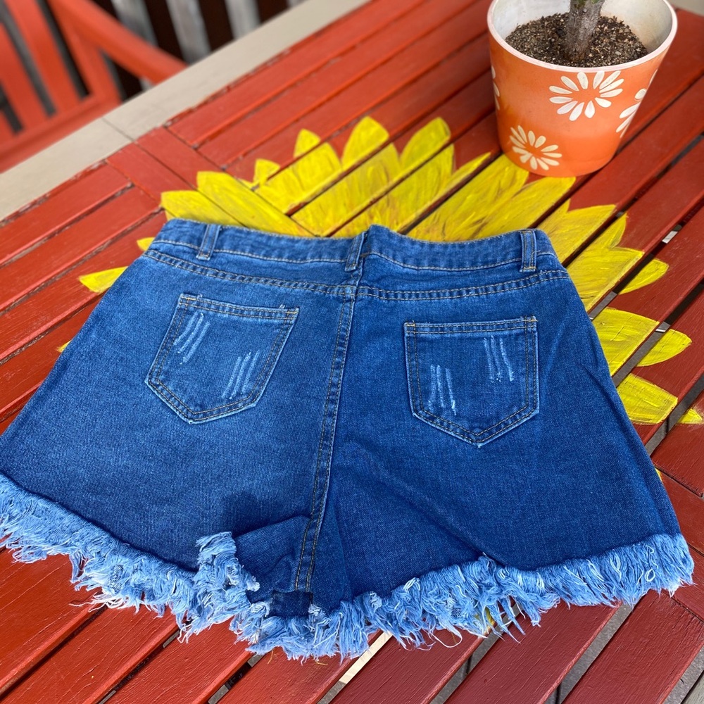 For sassy1950…SOLD🌼New jean short/skirt - Picture 7 of 16